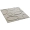 Ekena Millwork 19 5/8in. W x 19 5/8in. H Felix EnduraWall Decorative 3D Wall Panel Covers 2.67 Sq. Ft. WP20X20FEGBW - alternate 2